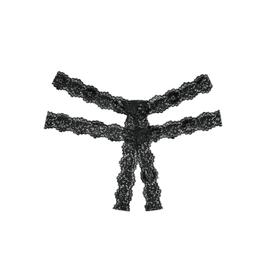 Allure Southern Rhapsody Slipje met open kruis One Size | Zwart