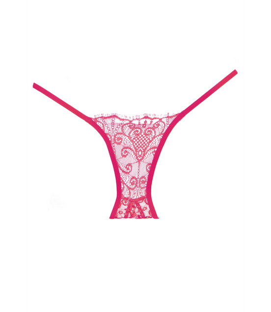 Enchanted Belle - Crotchless Panty - One Size