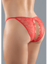 Allure L’Enchanted Belle Slipje met open kruis One Size | Rood