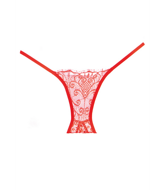 Enchanted Belle - Crotchless Panty - One Size