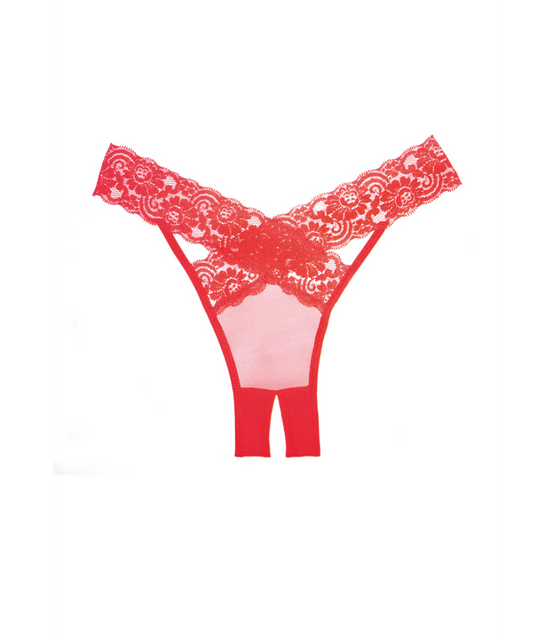 Desire Panty - Crotchless Panty - One Size