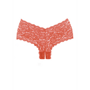 Allure Candy Apple Open Kruis Slip One Size Rood