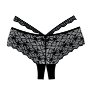 Allure Heartbreaker Open Kruis Slip One Size Zwart