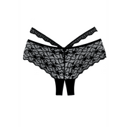 Allure Heartbreaker Open Kruis Slip One Size Zwart