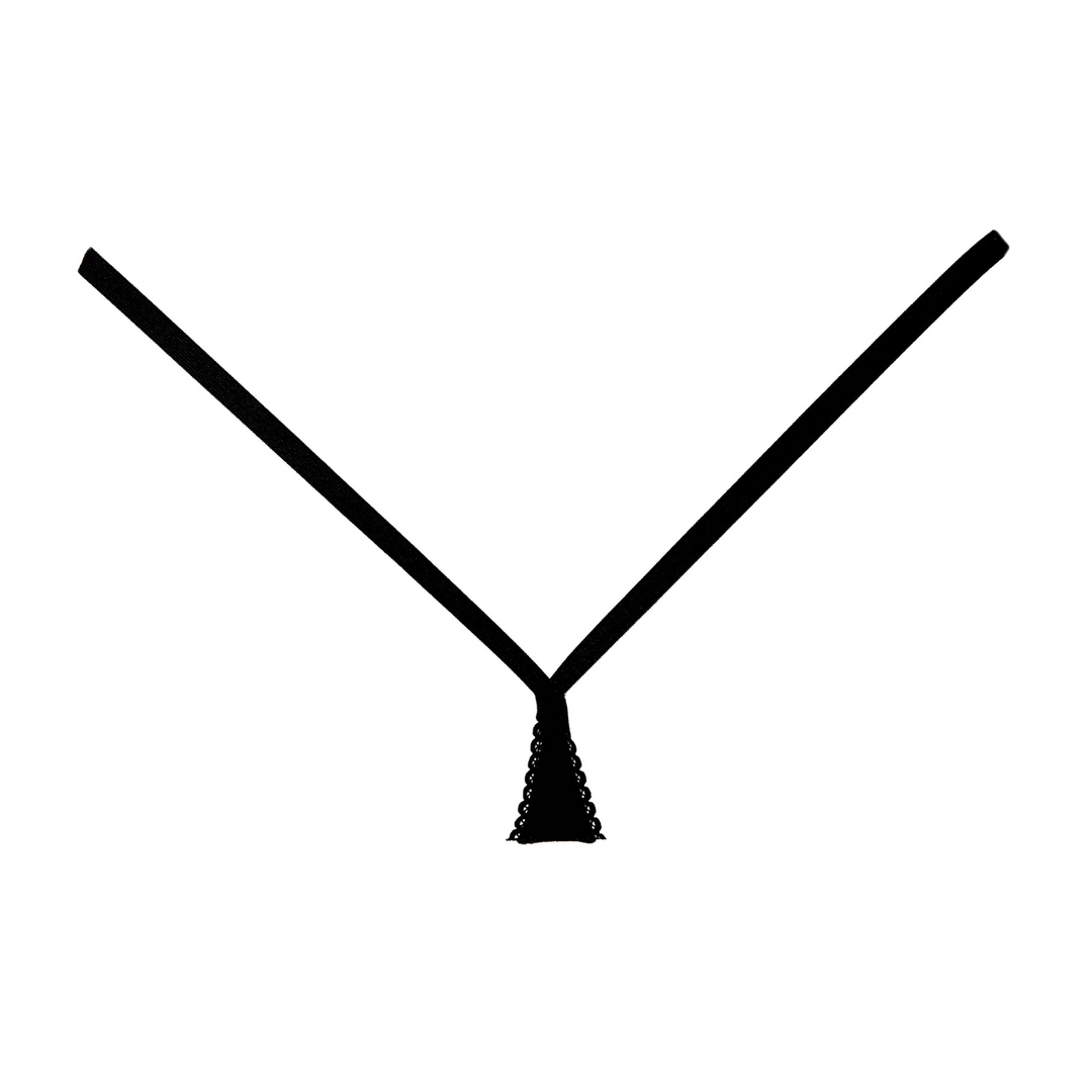 Allure Velvet G-String One Size Zwart