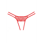 Allure Lovestruck Open Achterkant Slip One Size Rood