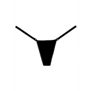 Allure Wetlook String One Size Zwart