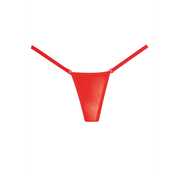Allure Wetlook String One Size Rood