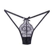 Allure Kanten String One Size Zwart