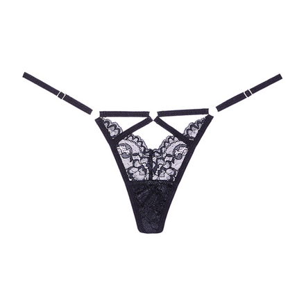 Do Not Disturb - Lace String - OS - Black