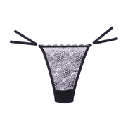 Allure Kant & Mesh String One Size Zwart
