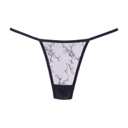 Allure Mesh Tanga One Size Zwart