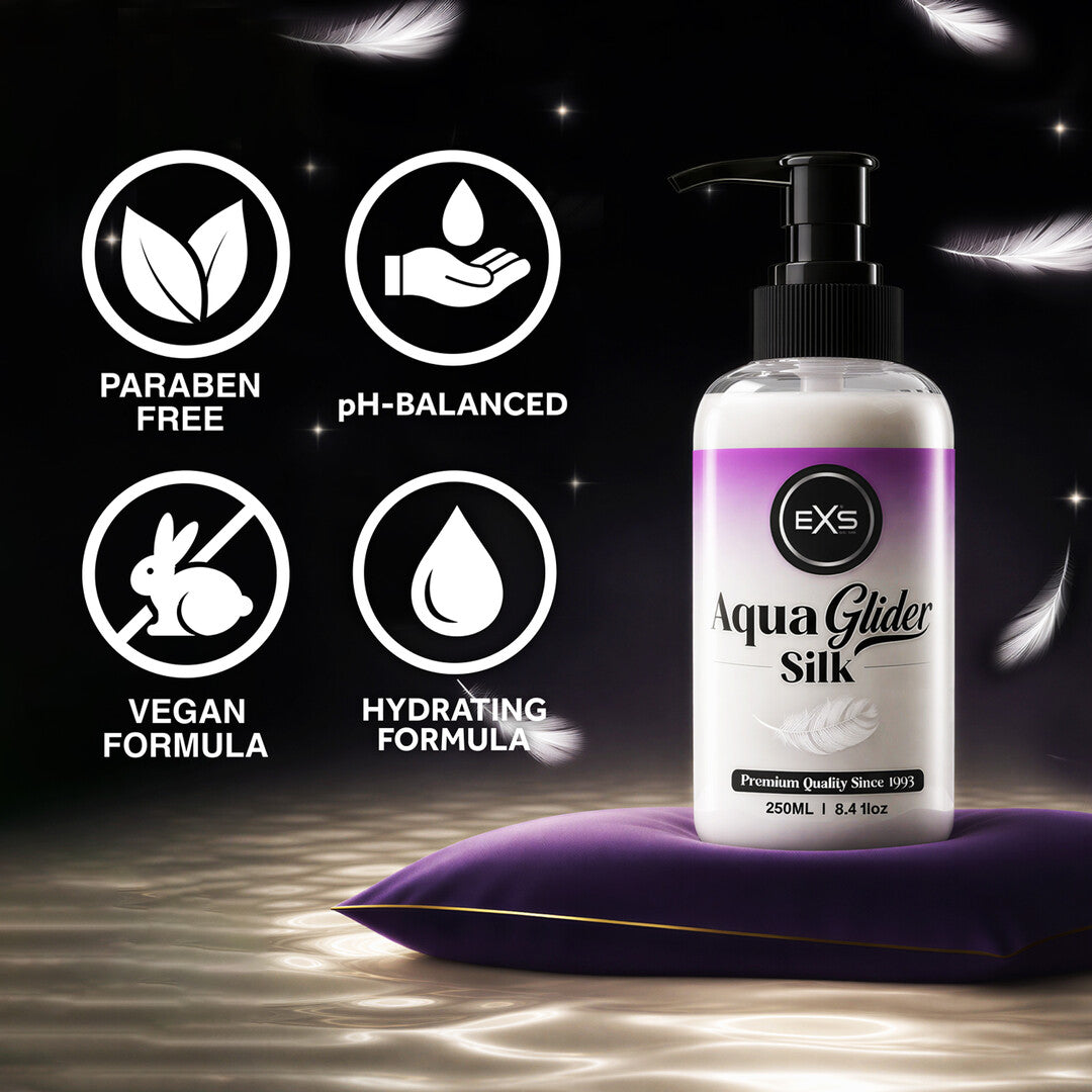 EXS AquaGlider Silk - Waterbasis Glijmiddel - 250 ml