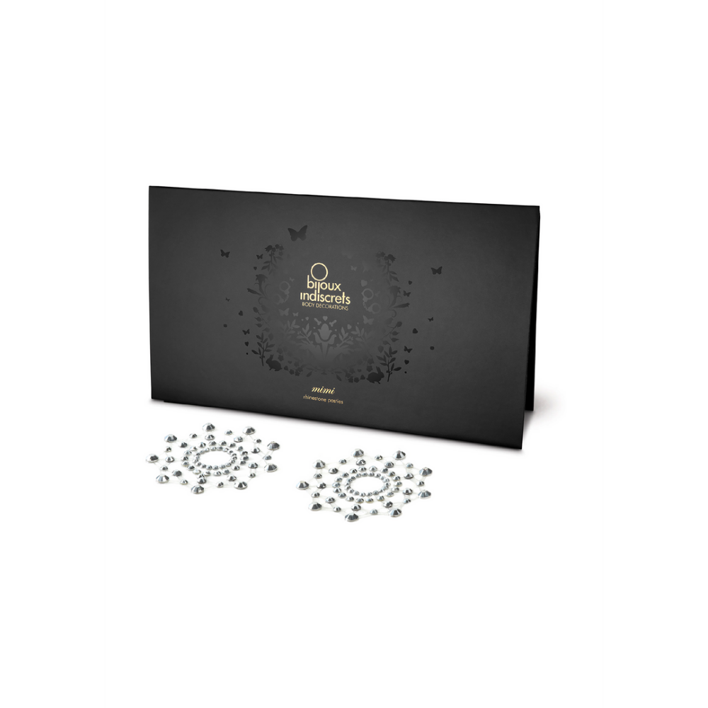 Bijoux Indiscrets Mimi Rhinestone Tepelcovers | Zelfklevende Versiering