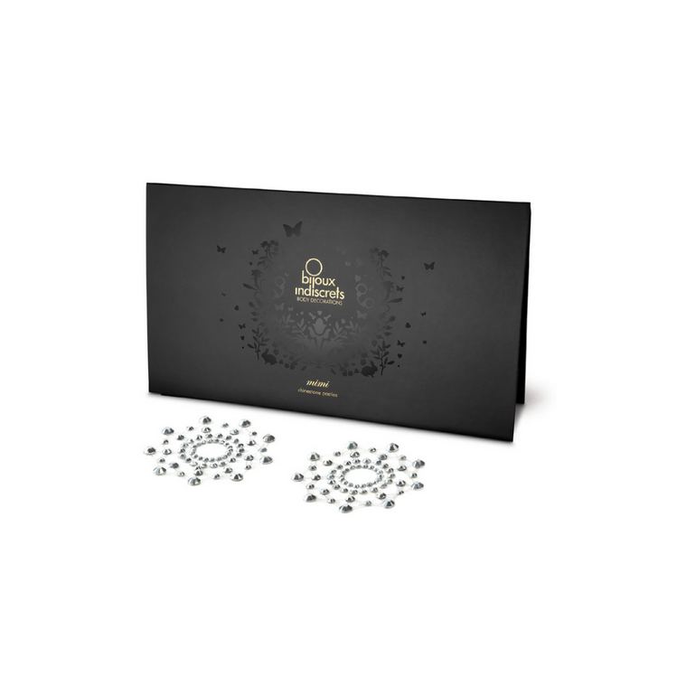 Bijoux Indiscrets Mimi Strass-Nippelabdeckungen | Selbstklebende Dekoration