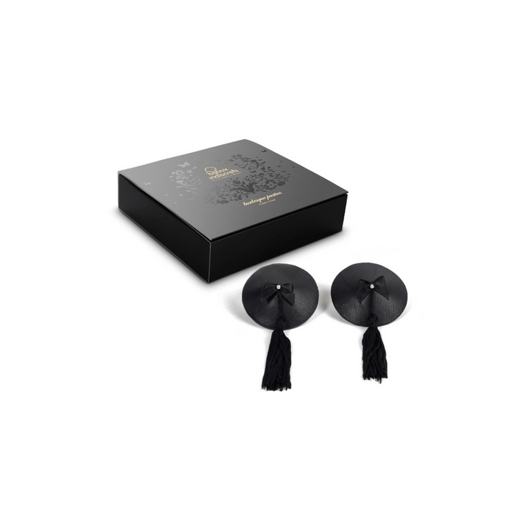 Bijoux Indiscrets Burlesque Nipple Stickers with Tassels | Classic