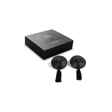 Bijoux Indiscrets Burlesque Nipple Stickers with Tassels | Classic