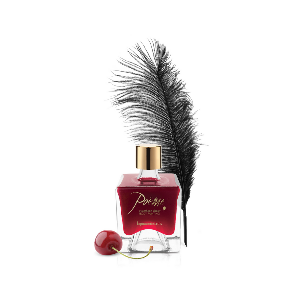 Bijoux Indiscrets Poem Bodypainting Wild Strawberry 50 g | Intimitäts-Booster