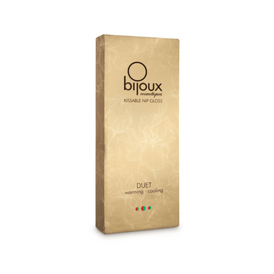 Bijoux Indiscrets Nip Gloss Duo | Kühlendes &amp; wärmendes Gefühl 2x13 ml