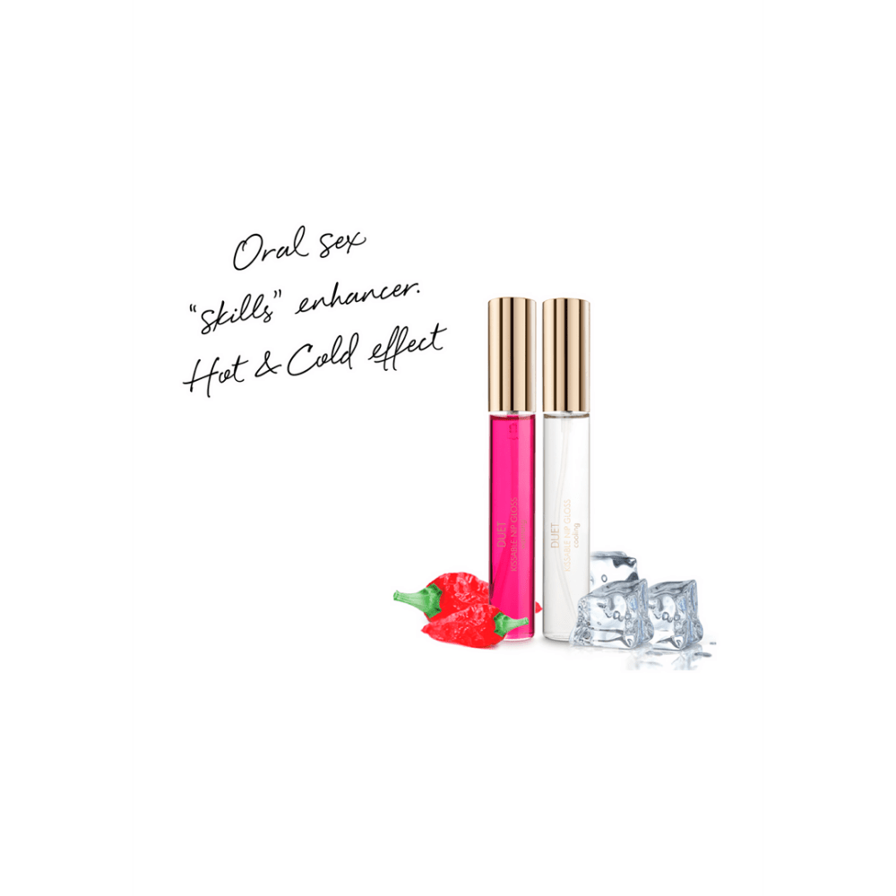 Bijoux Indiscrets Nip Gloss Duo set met twee tepelgloss varianten voor intensere sensatie tijdens voorspel