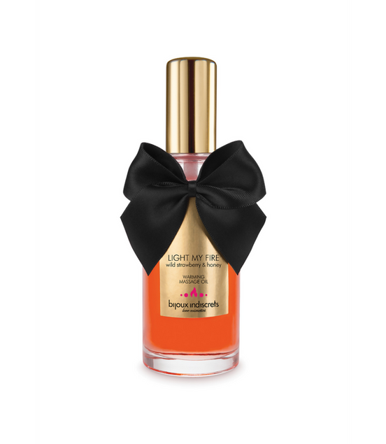 Bijoux Indiscrets Wärmendes Massageöl | Walderdbeere &amp; Honig 100 ml