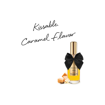 Bijoux Indiscrets Light My Fire Verwarmende Massageolie Karamel & Zeezout 100 ml