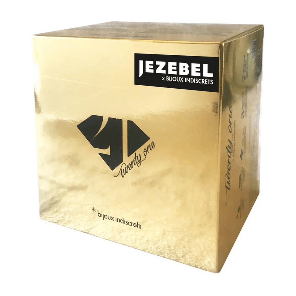 Bijoux Indiscrets Twenty One vibrator gouden diamant met originele productverpakking