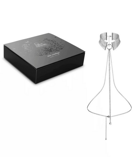 Desir Métallique - Halsband aus metallischem Netzstoff