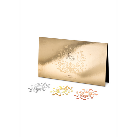 Bijoux Indiscrets Mimi Metal Body and Nipple Stickers
