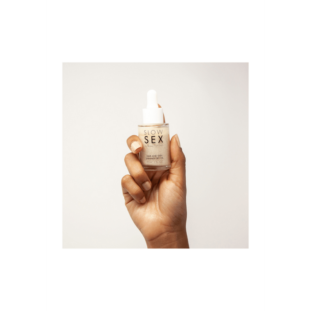 Bijoux Indiscrets Slow Sex Shimmering Droogolie 30 ml | Glow voor Huid & Haar