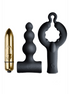 Rocks Off Be Mine set met bullet vibrator anaal plug en ring