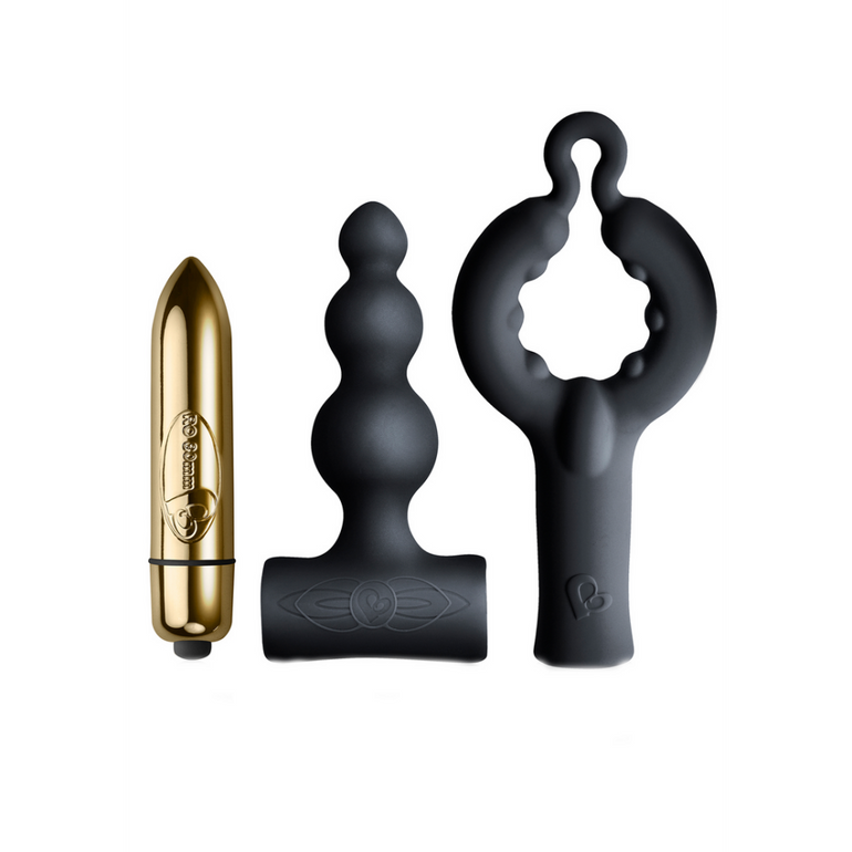 Rocks-Off Be Mine Toy Set | Couples Vibrator &amp; Anal Stimulator