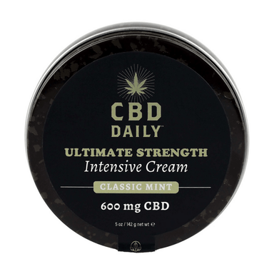 Earthly Body CBD Daily Ultimate Strength Cream Classic Mint 142 g