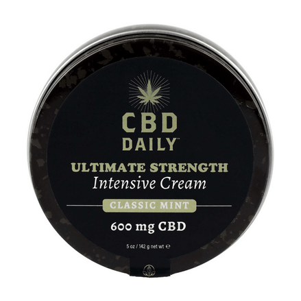 Earthly Body CBD Daily Ultimate Strength Cream Classic Mint 142 g