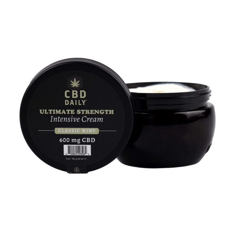 Earthly Body CBD Daily Ultimate Strength Cream Classic Mint 142 g