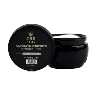 Earthly Body CBD Daily Ultimate Strength Cream Classic Mint 142 g