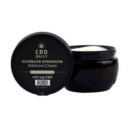 Earthly Body CBD Daily Ultimate Strength Cream Classic Mint 142 g