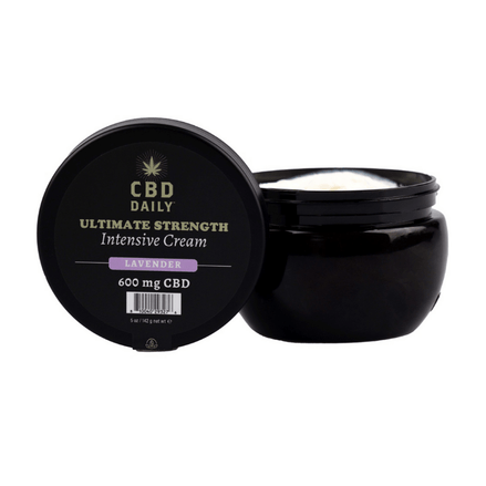 Earthly Body CBD Daily Cream Lavender 5 oz 142 g