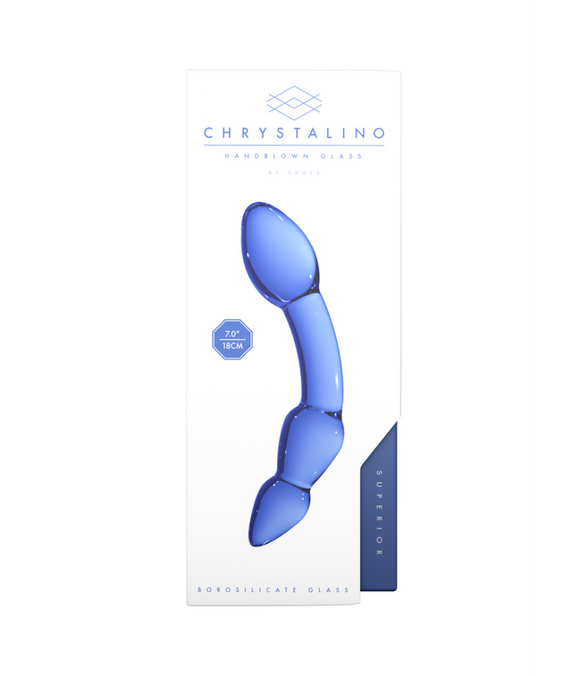 Superior Glazen Dildo – Luxe & Lichaamsveilig – Chrystalino by Shots