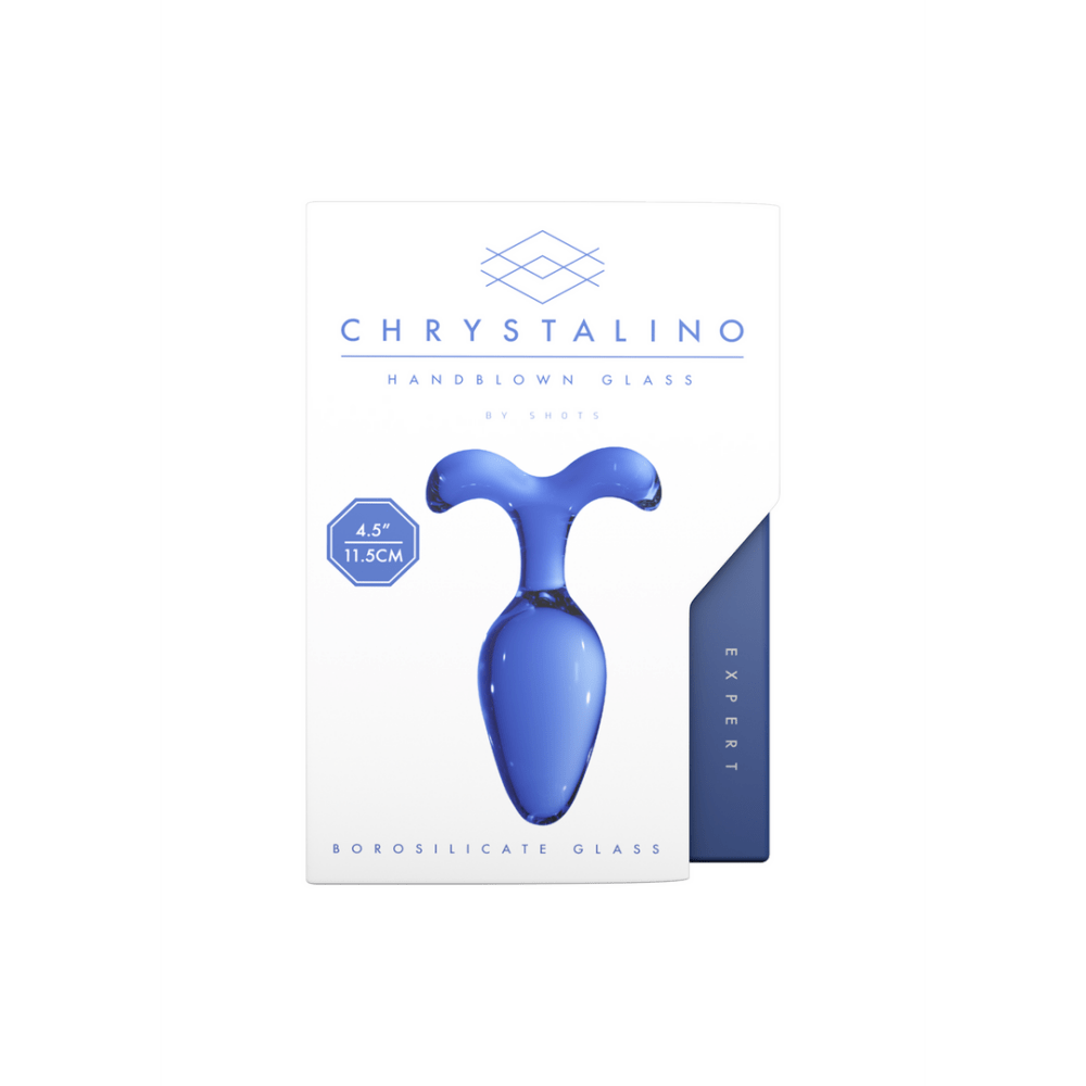 Chrystalino Expert Glass Butt Plug aus Borosilikatglas