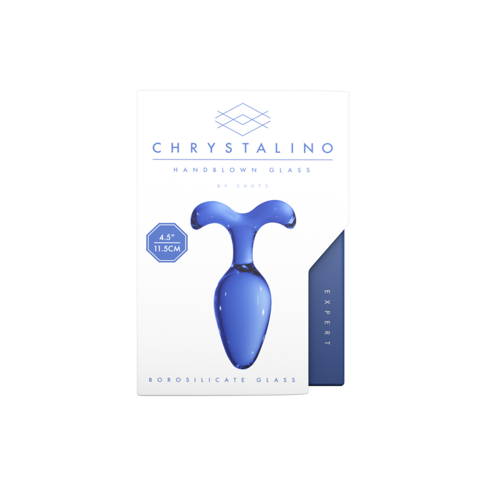 Chrystalino Expert Glass Butt Plug aus Borosilikatglas