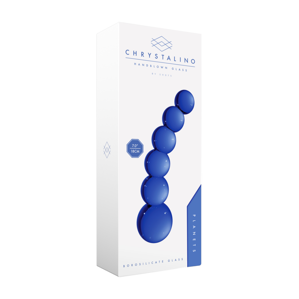 Chrystalino by Shots | Planets Glazen Dildo voor Vaginale en Anale Stimulatie