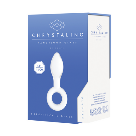 Chrystalino Plugger Analdildo aus Glas | Luxuriöses Borosilikatglas