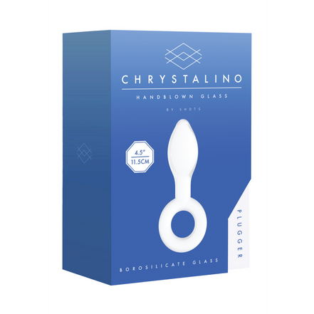 Chrystalino Plugger Analdildo aus Glas | Luxuriöses Borosilikatglas