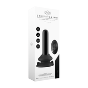 Chrystalino Thumby Glazen Vibrator met Zuignap
