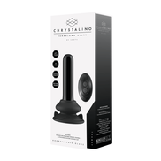 Chrystalino Thumby Glazen Vibrator met Zuignap