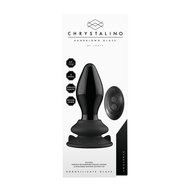 Chrystalino Glasvibrator mit Saugnapf und Fernbedienung | 10 Modi