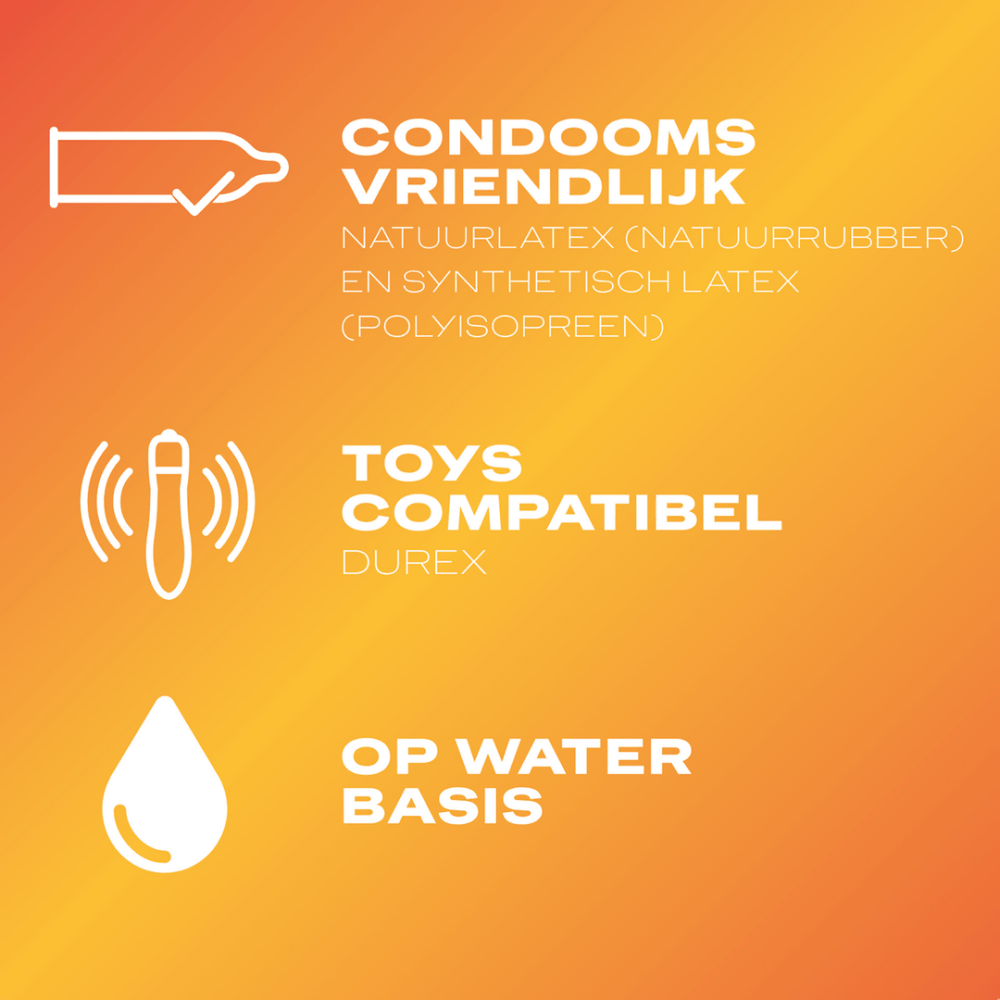 Durex Play Massage 2-in-1 Gel verpakking met productinformatie, massagegel geschikt voor massage en intimiteit