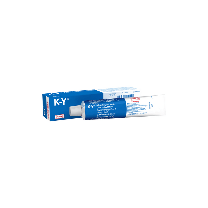 Durex K-Y Jelly glijmiddel tube 82 g, steriele glijgel geschikt voor medisch en intiem gebruik