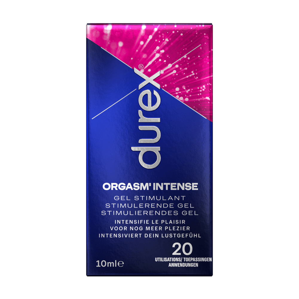 Durex Intense Orgasm Gel verpakking 10 ml, intieme stimulerende gel voor extra sensatie